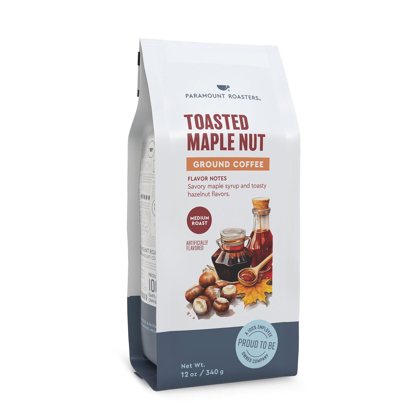 Toasted Maple Nut 12oz Flavored Ground Coffee