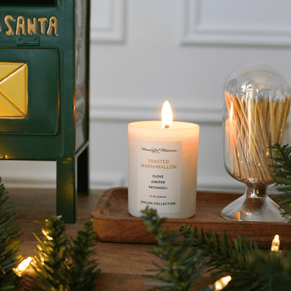 Toasted Marshmallow Natural Candle 10oz Shiloh Collection - Vegan America