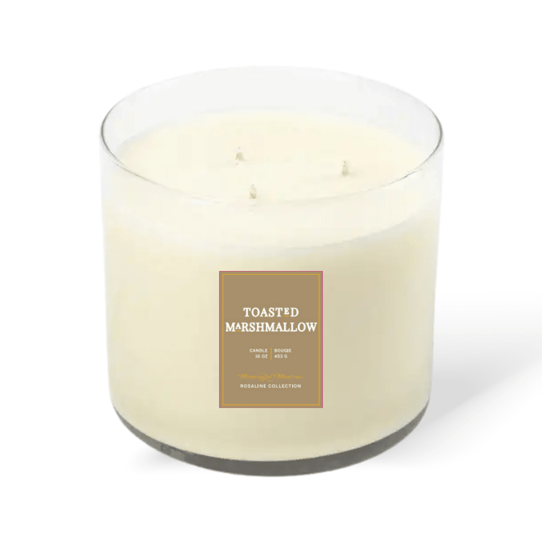 Toasted Marshmallow Natural 16oz 3 - Wick Candle - Vegan America