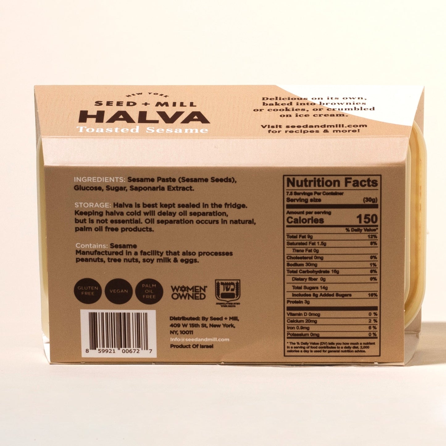 Toasted Sesame Halva