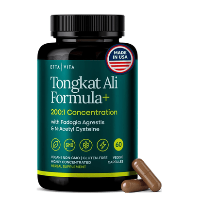 Potent Longjack - Tongkat Ali & Fadogia Agrestis Supplement for Men & Women - Vegan America