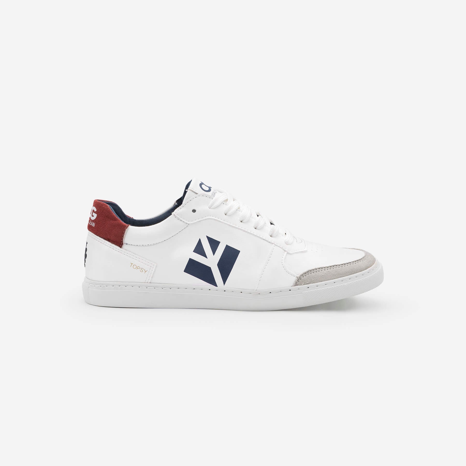 Imperfect - Topsy - Blue / White / Red 40 - Vegan America