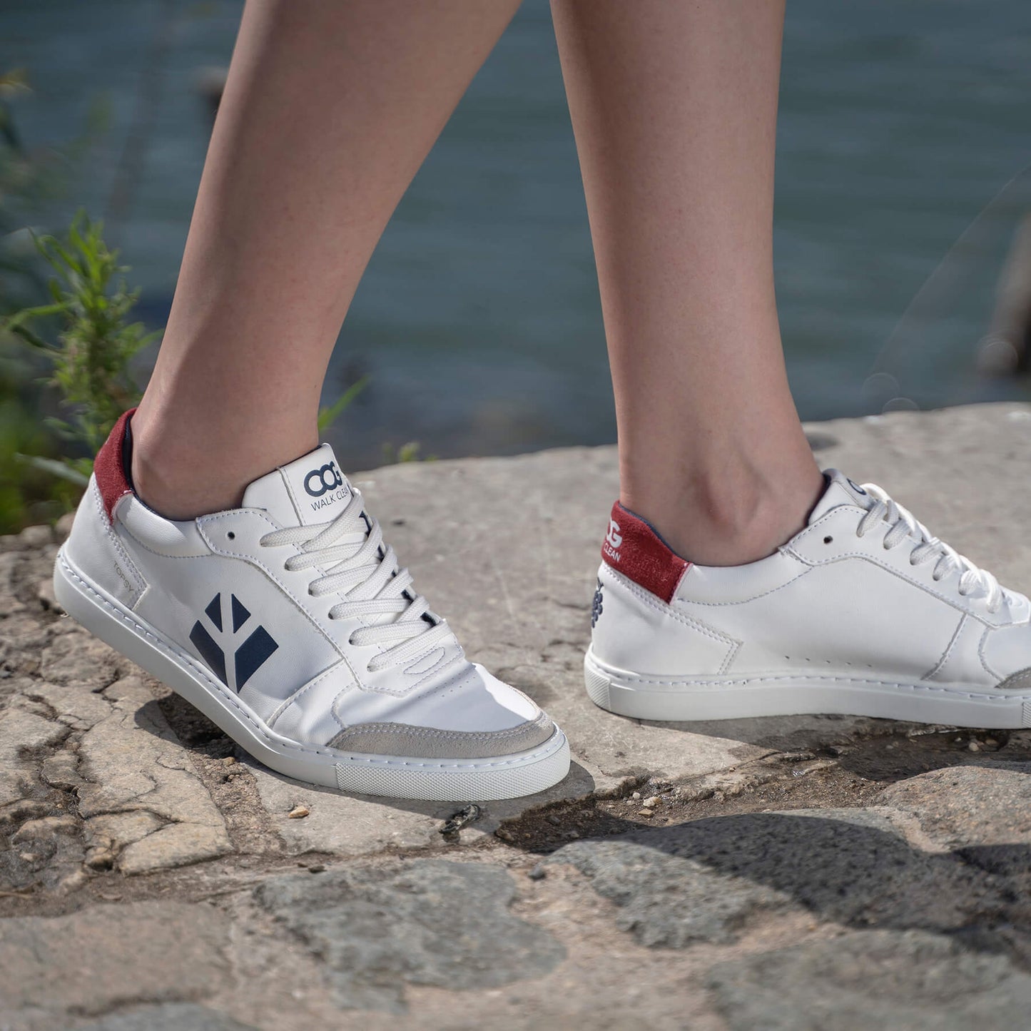 Imperfect - Topsy - Blue / White / Red 41 - Vegan America