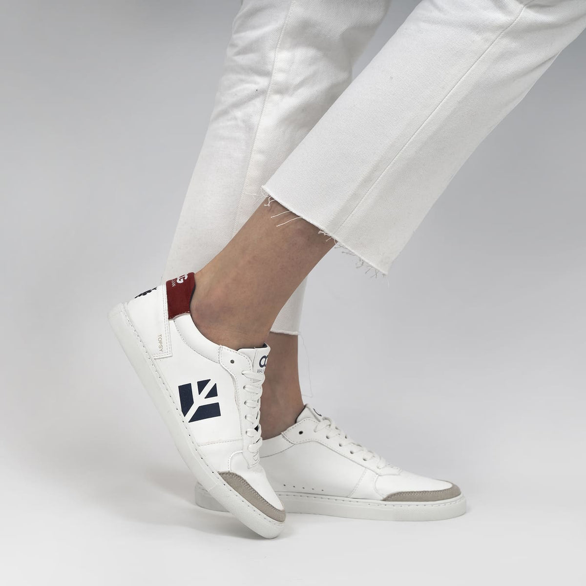 Imperfect - Topsy - Blue / White / Red 36 - Vegan America