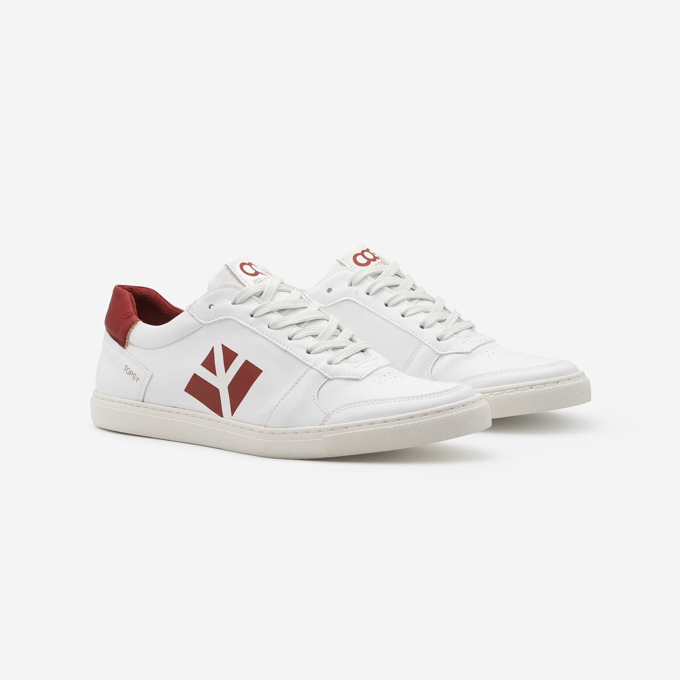 Topsy - White Red - Vegan America