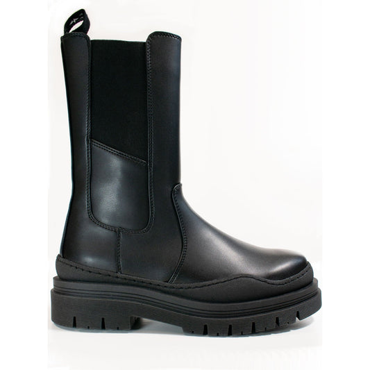 Track Sole Chelsea Mid-Height Boots