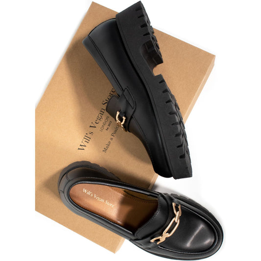 Track Sole Loafers