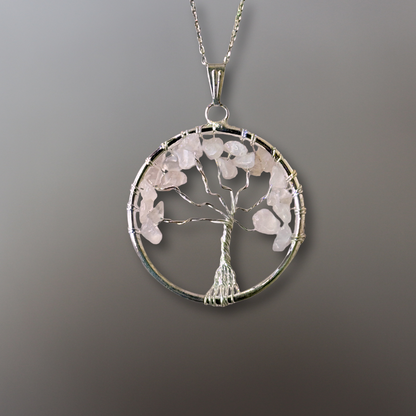 Tree of Life - Rose Quartz