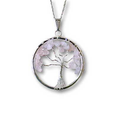 Tree of Life - Rose Quartz