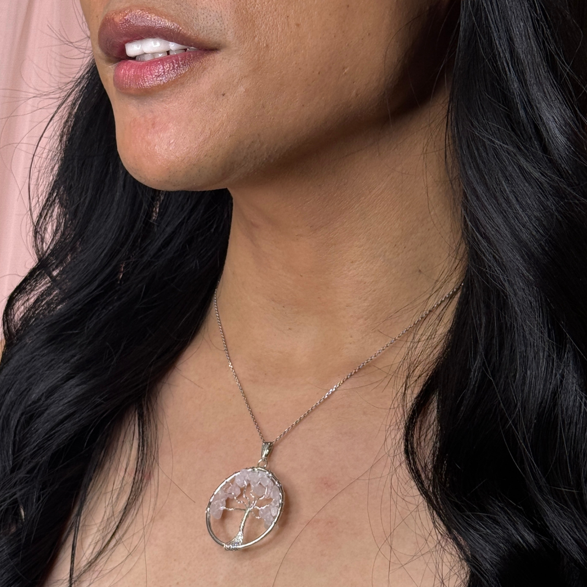 Tree of Life - Rose Quartz