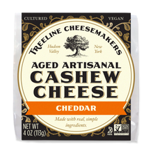 Cheddar Aged Artisanal Cashew Cheese