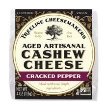 Cracked Pepper Aged Artisanal Cashew Cheese