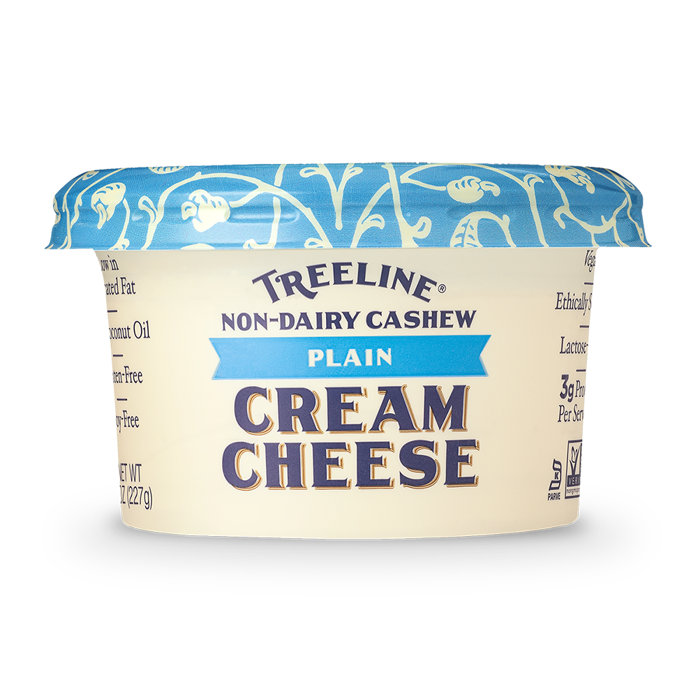 Plain Non-Dairy Cashew Cream Cheese - Named THE BEST VEGAN CHEESE BRAND by Tasting Table & The Daily Meal