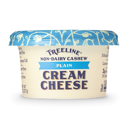 Plain Non-Dairy Cashew Cream Cheese - Named THE BEST VEGAN CHEESE BRAND by Tasting Table & The Daily Meal
