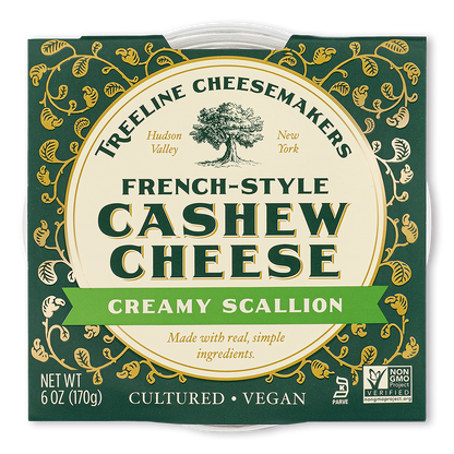 Creamy Scallion French-Style Cashew Cheese