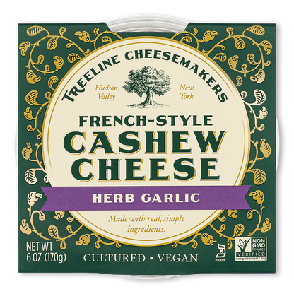 Herb Garlic French-Style Cashew Cheese