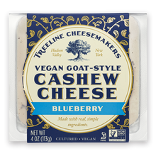 Blueberry Vegan Goat-Style Cashew Cheese - Voted BEST VEGAN CHEESE by USA Today's Reader's Choice Awards!