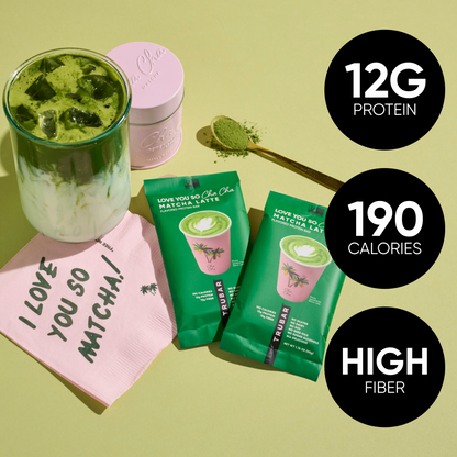 NEW! Love You So Cha Cha Matcha Latte