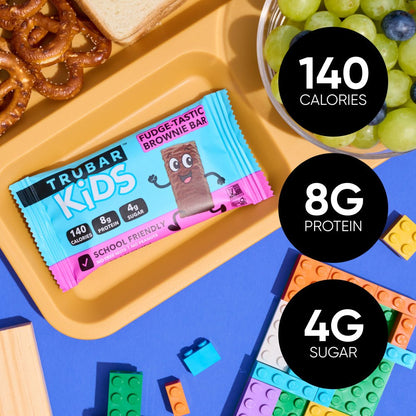 TRUBAR KiDS - Fudge-Tastic Brownie (5ct) - Vegan America