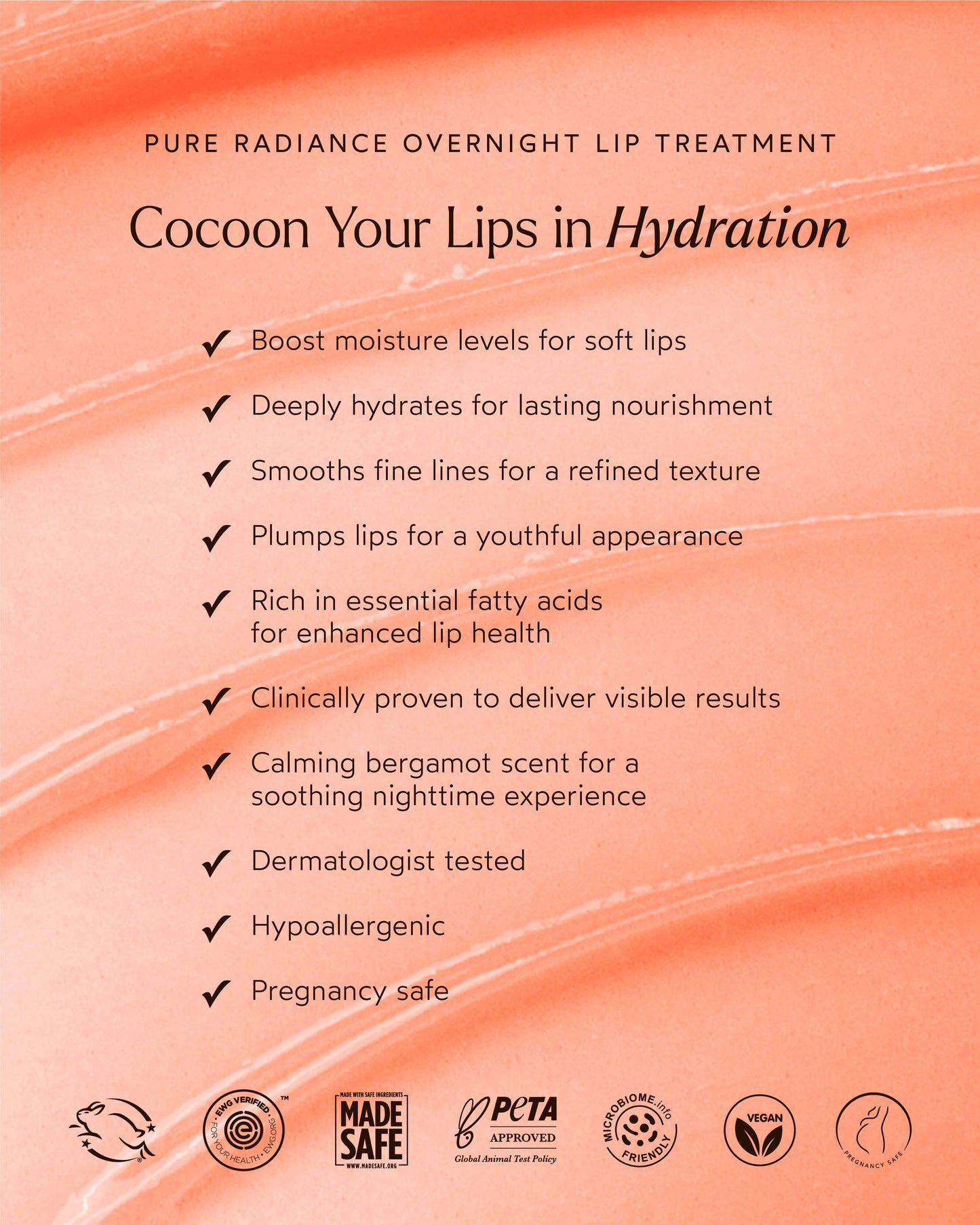 Pure Radiance Overnight Lip Treatment