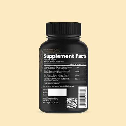Liposomal Turmeric with Nano Curcumin & Black Pepper – 510mg - Vegan America