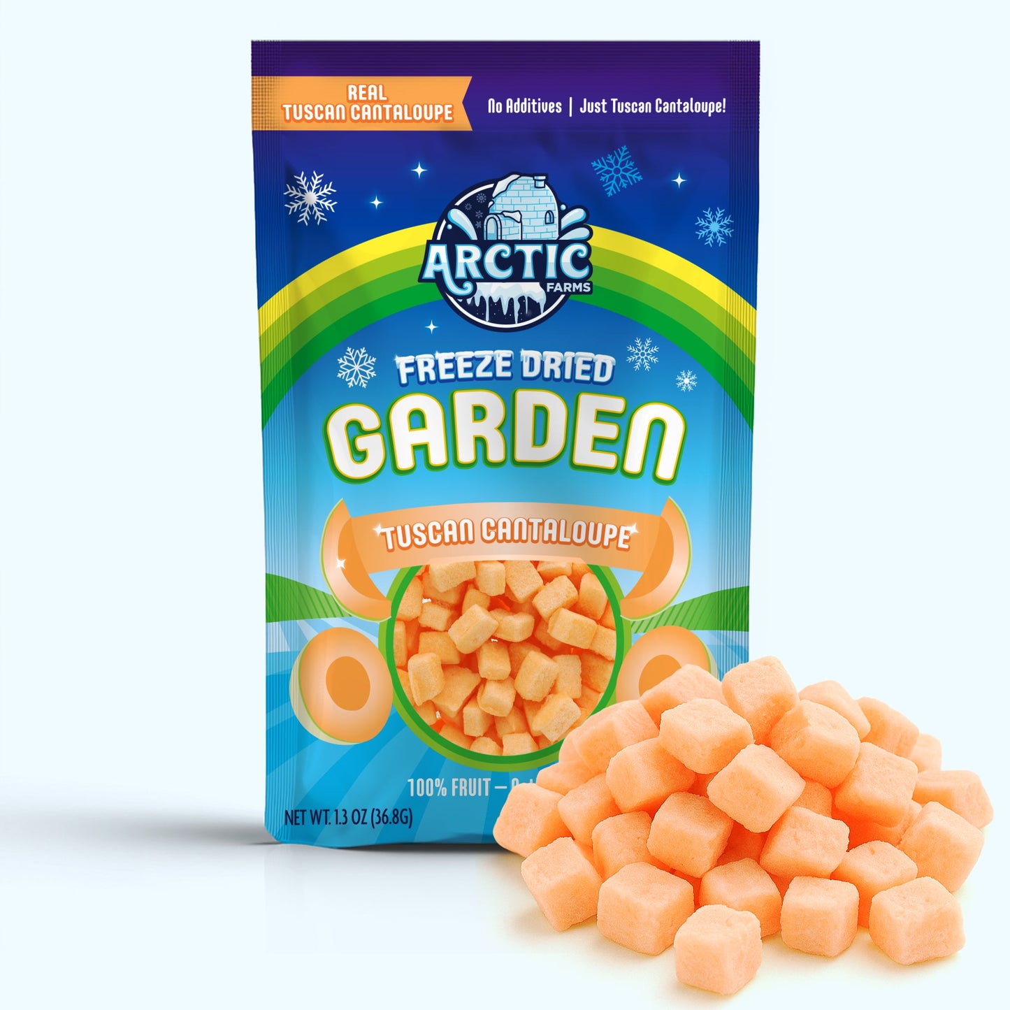 Freeze Dried Tuscan Cantaloupe Melon