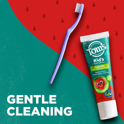 Silly Strawberry Anticavity Kids Natural Toothpaste