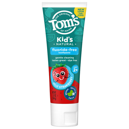 Silly Strawberry Kids Fluoride-Free Natural Toothpaste