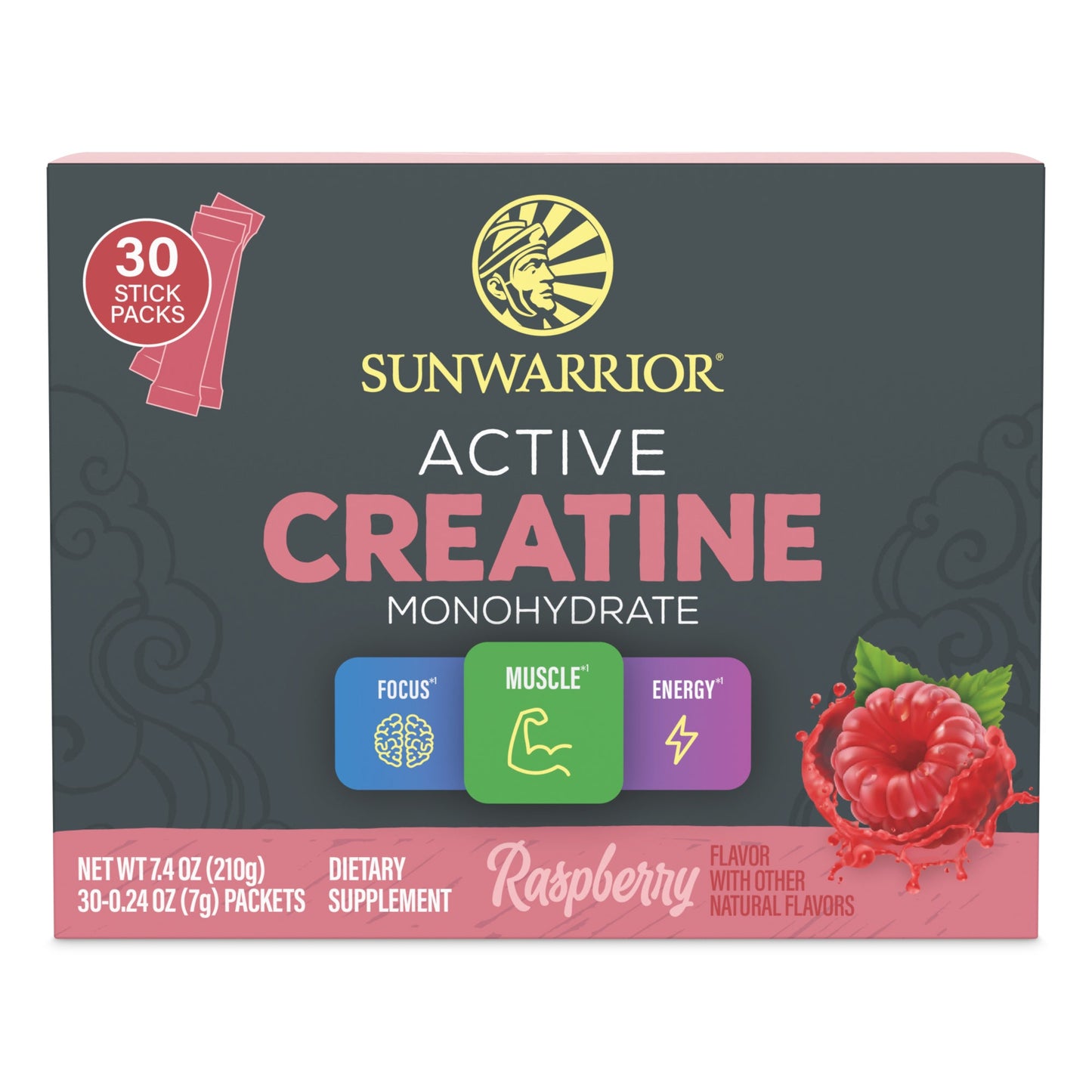 Active Creatine 30 Sticks Raspberry