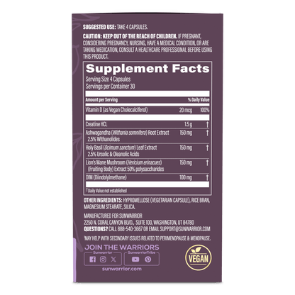 Active Creatine HCL Capsules For Her 40+