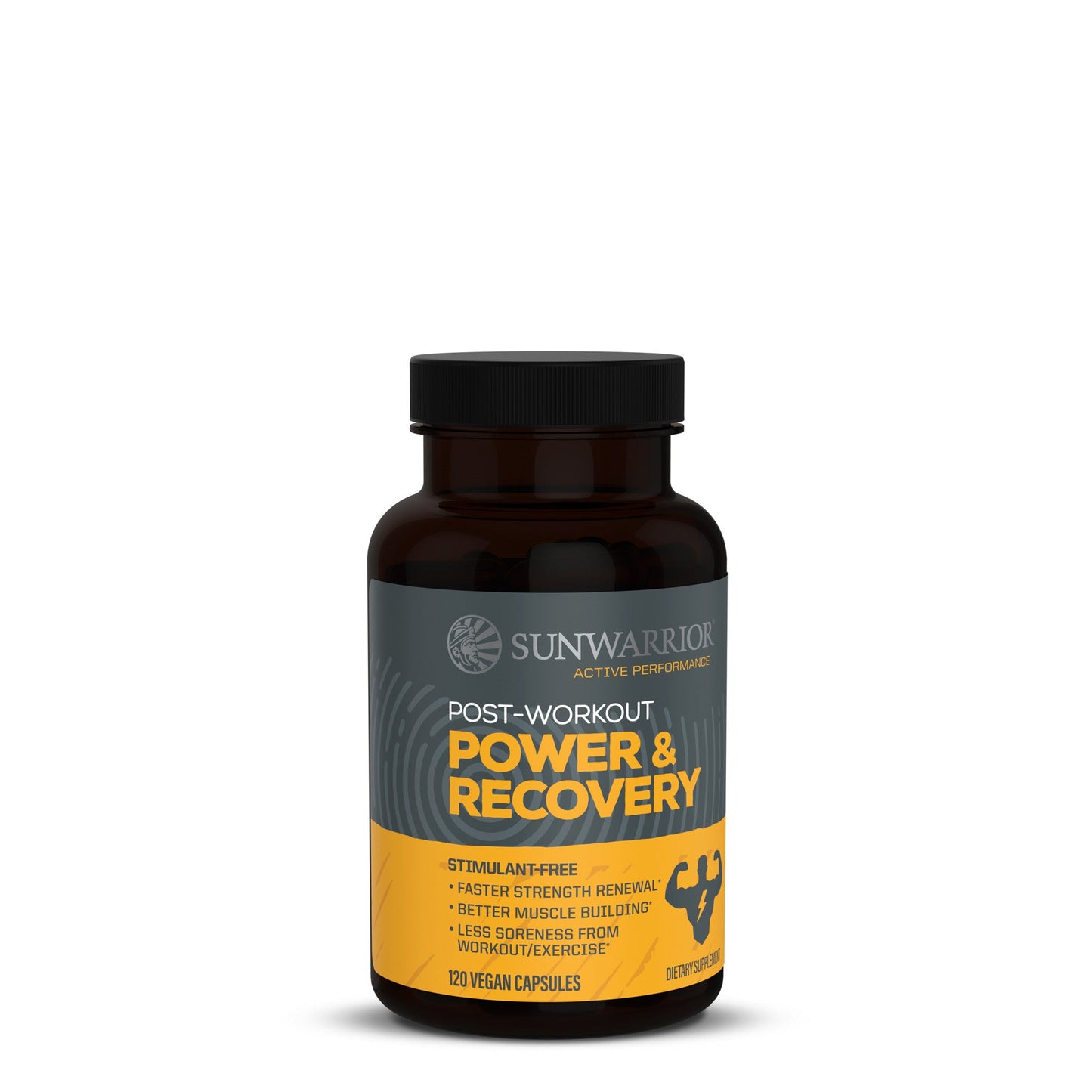 Active Power and Recovery Capsules Vitamins & Supplements Sunwarrior 30 Servings