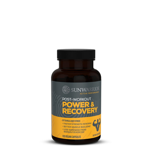 Active Power and Recovery Capsules Vitamins & Supplements Sunwarrior 30 Servings