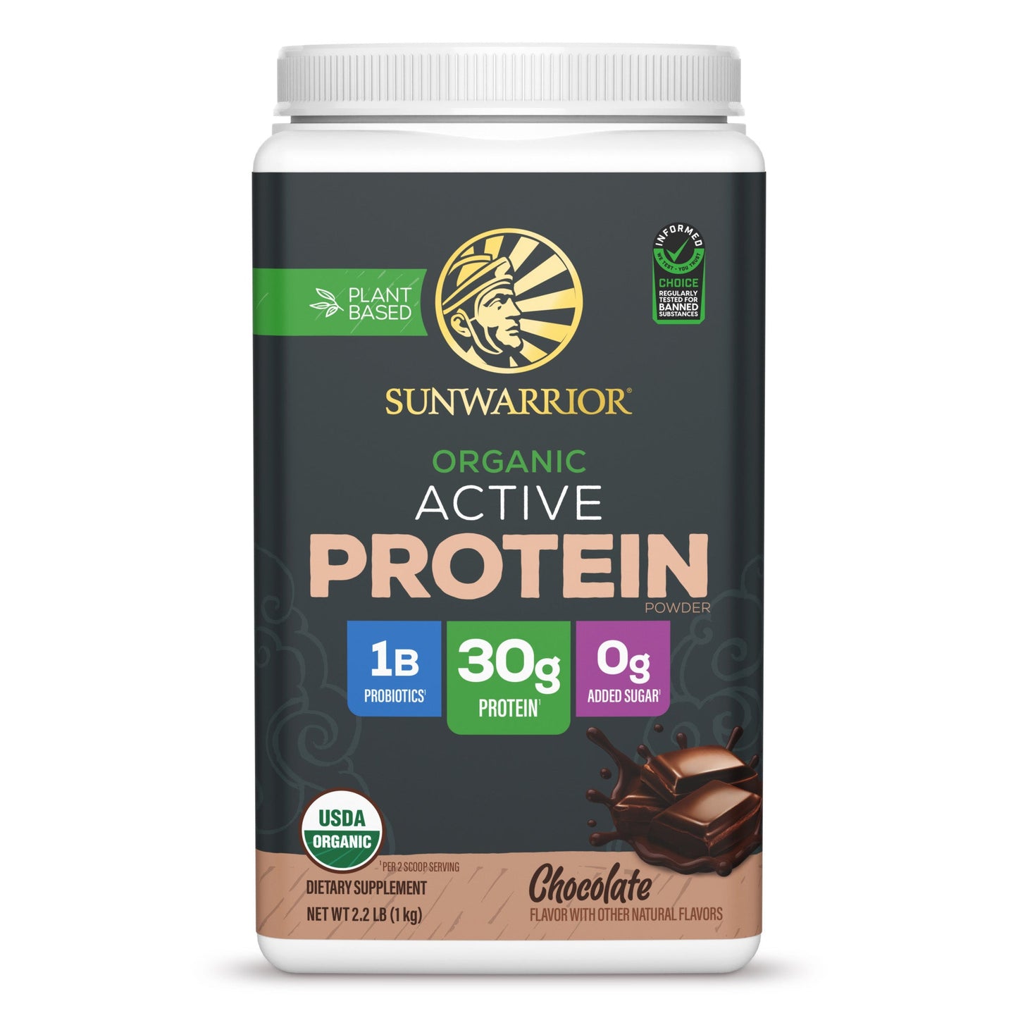 Sunwarrior Sport Active Protein Chocolate