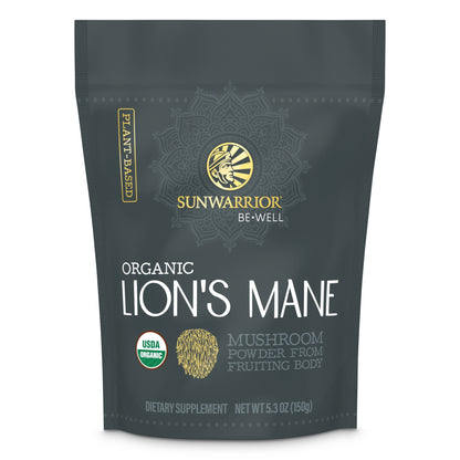 Be•Well Organic Lion's Mane Mushroom Powder