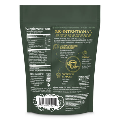 Be•Well Organic Matcha and Mushroom Powder
