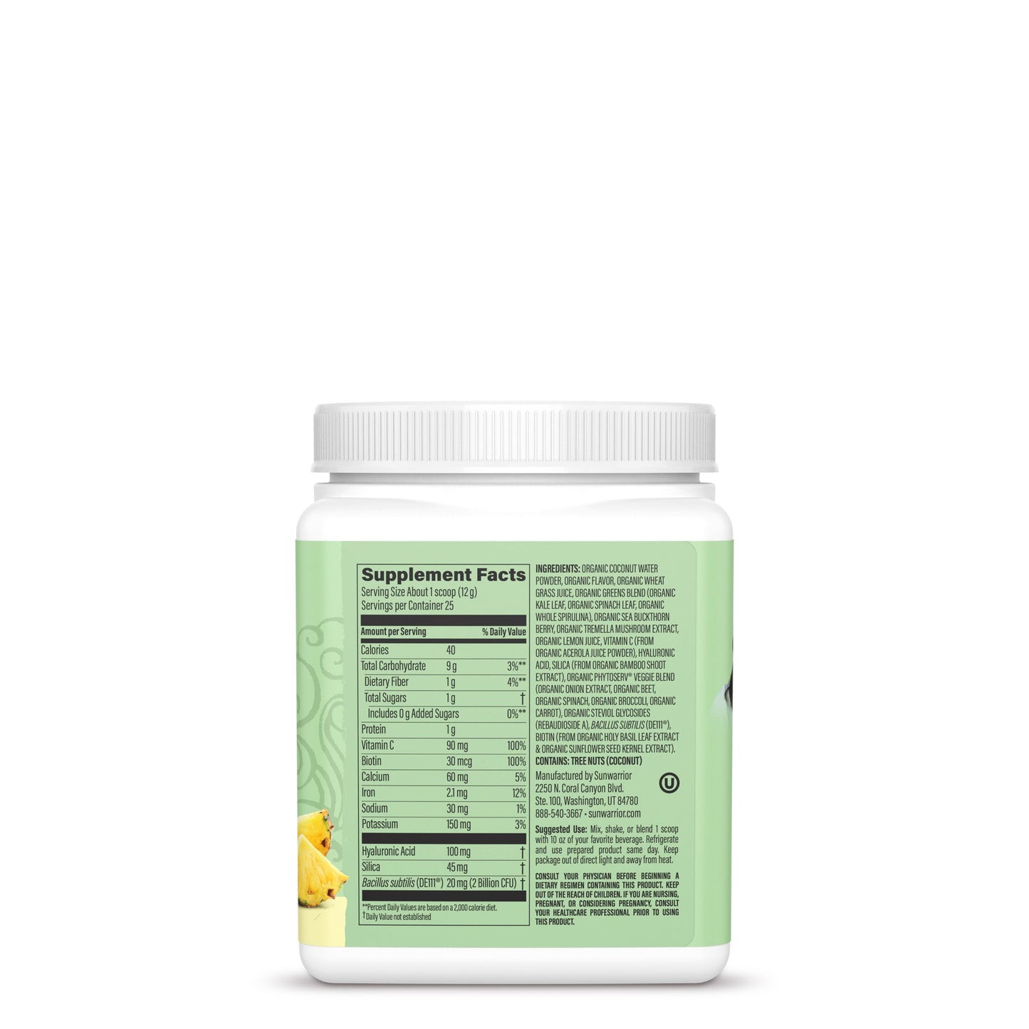 Beauty Greens Collagen Booster - Pina Colada