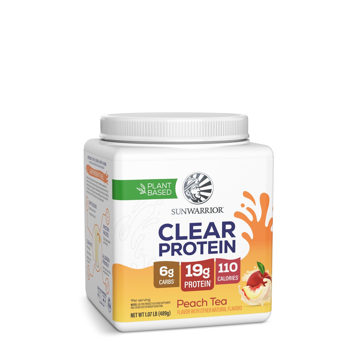 Clear Protein Peach Tea