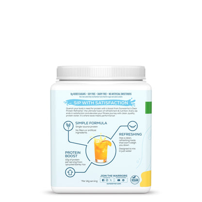 Clear Protein Refresher Peach Mango