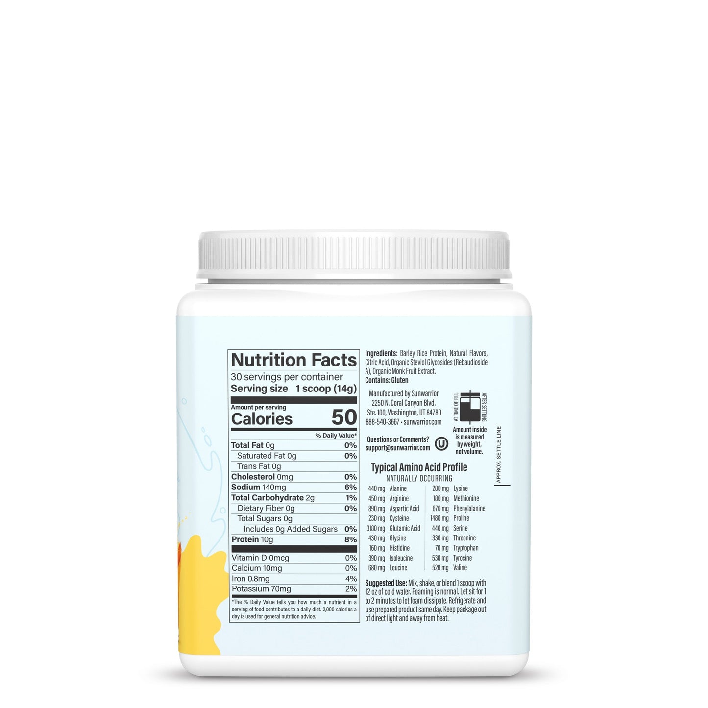 Clear Protein Refresher Peach Mango