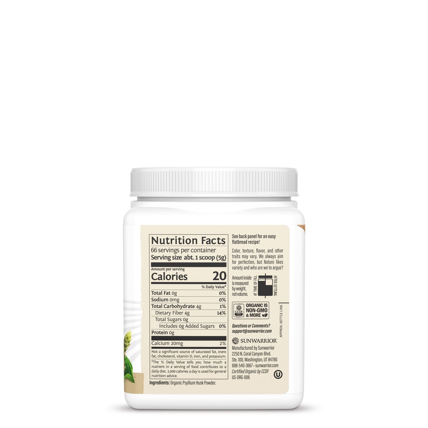 Organic Psyllium Husk Powder