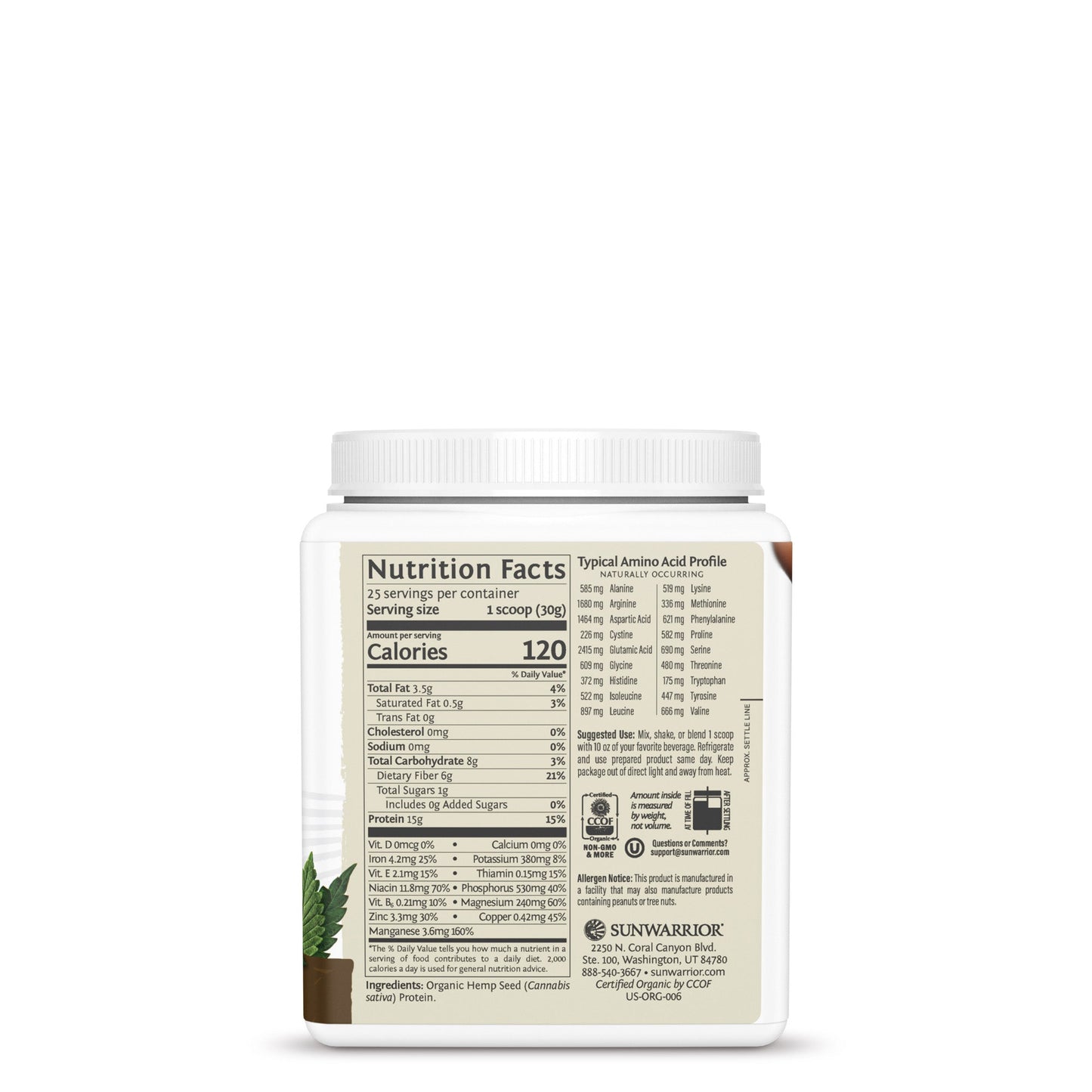 Organic Hemp Protein Powder