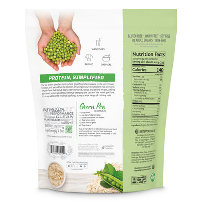 Organic Pea Protein Powder Unflavored