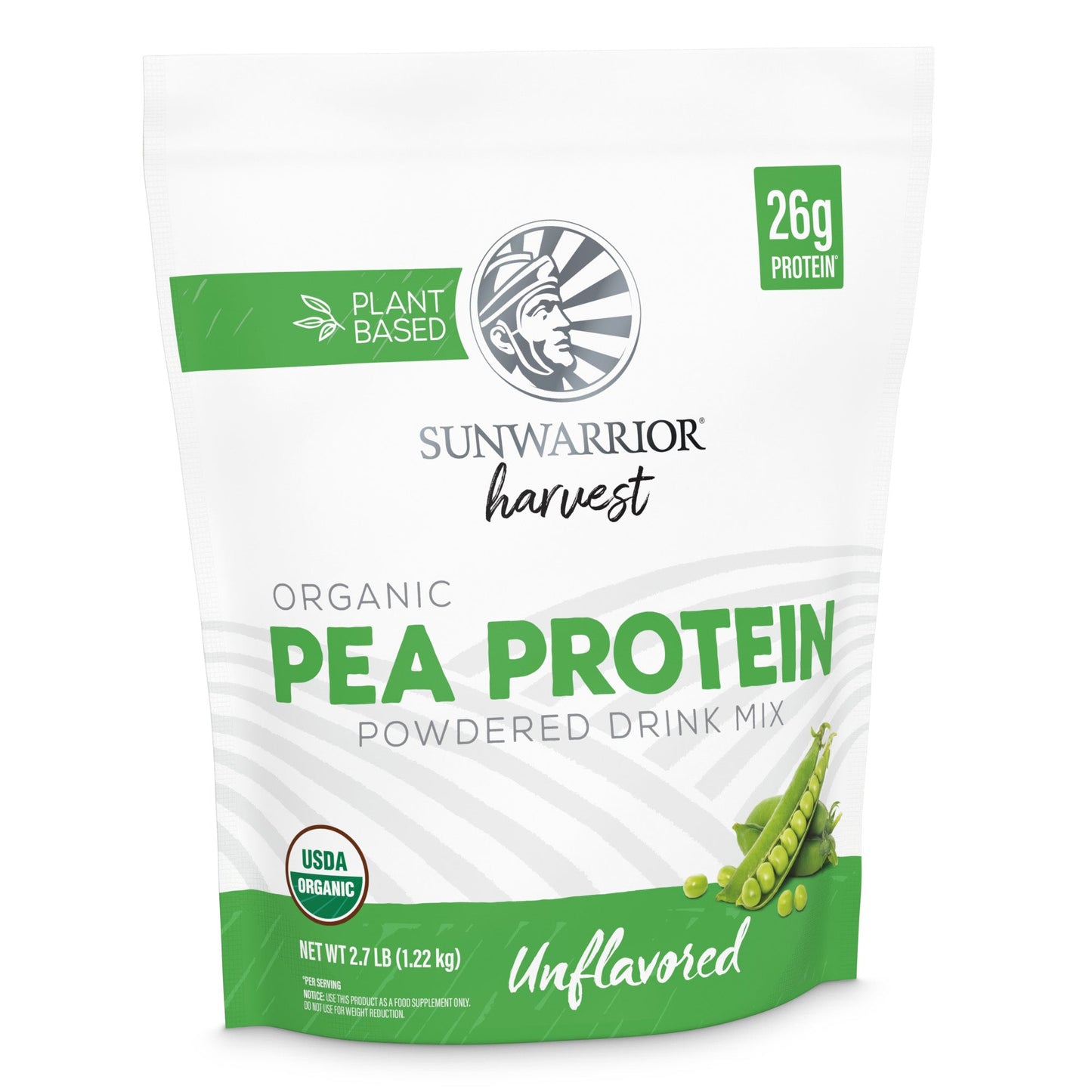 Organic Pea Protein Powder Unflavored