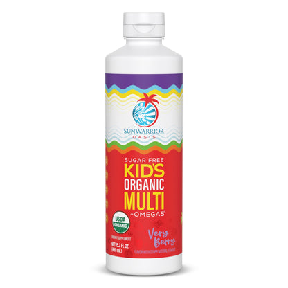 Organic Kid's Liquid Multi Vitamin with Omegas