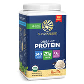 Organic Protein for Performance with BCAAs - Warrior Blend Vanilla - Vegan America