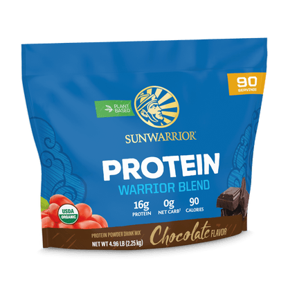 Warrior Blend Organic 90 Servings - Chocolate