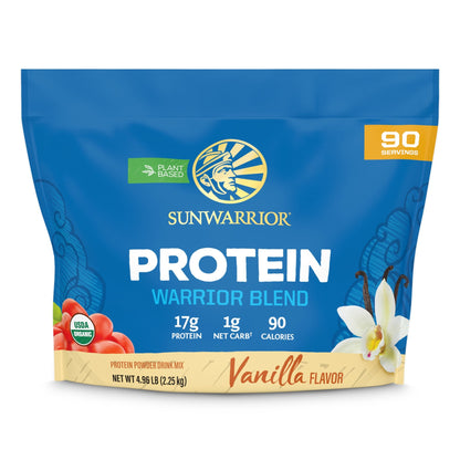 Warrior Blend Organic 90 Servings Vanilla
