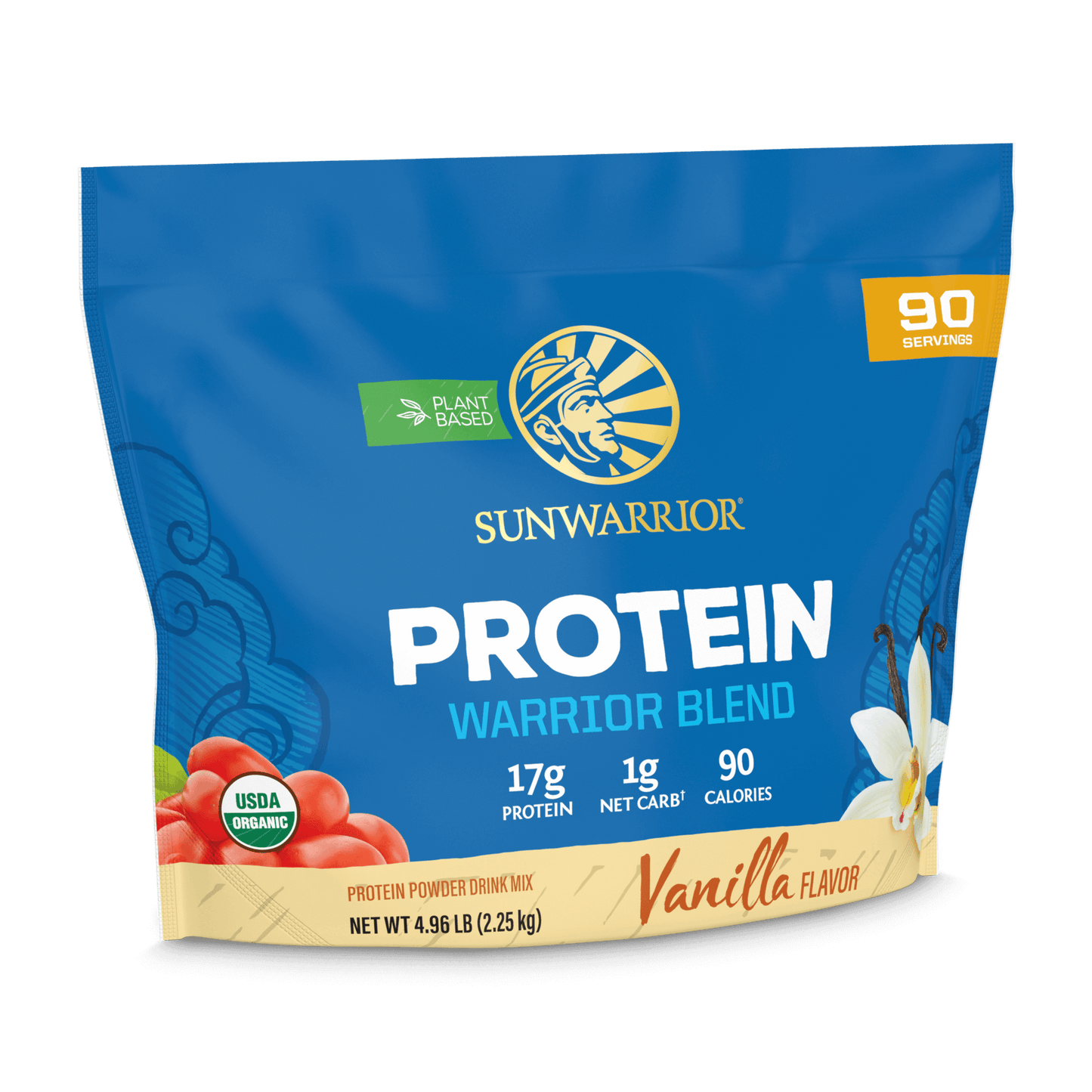 Warrior Blend Organic 90 Servings Vanilla