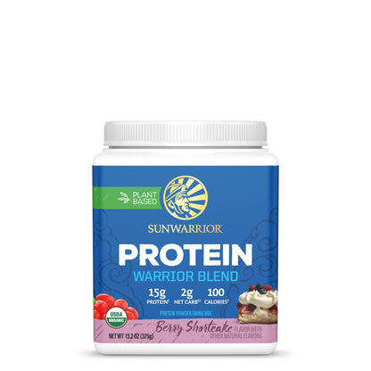 Warrior Blend Organic Protein - Berry Shortcake