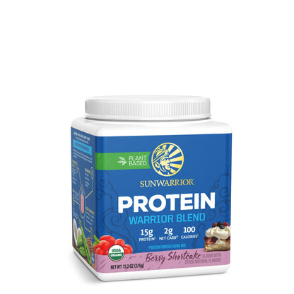 Warrior Blend Organic Protein - Berry Shortcake